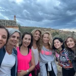 mar y sus alumnas en un retiro