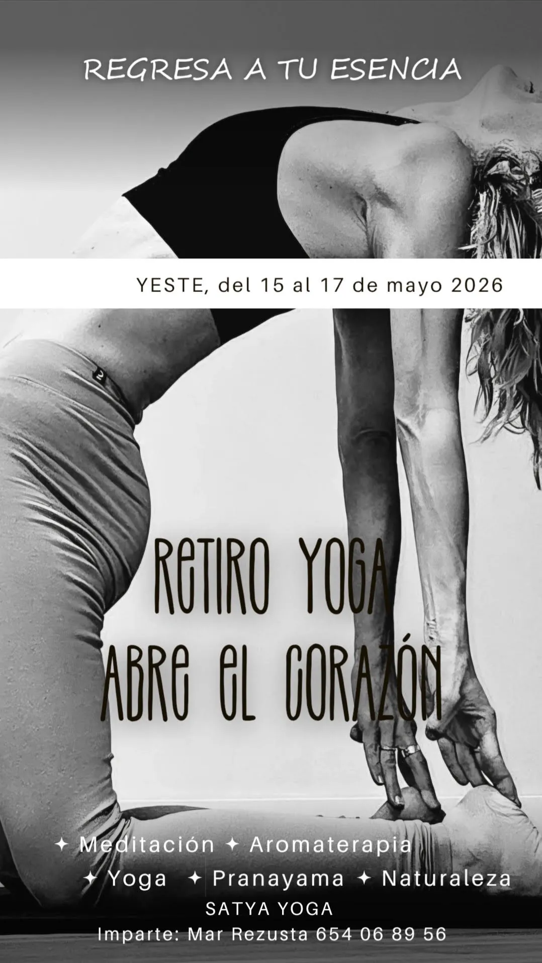 retiro de Yoga en Yeste (Huesca) "Abre el corazón"